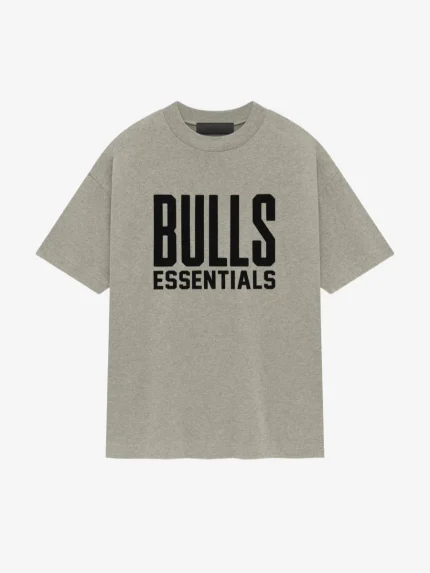 Essentials Bulls Tee Crewneck Grey