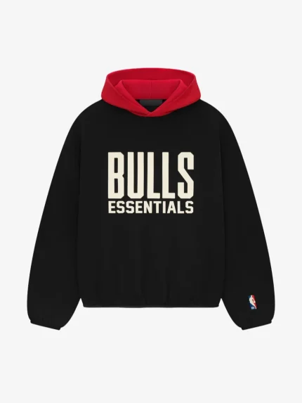 Essentials Hoodie Bulls – Black