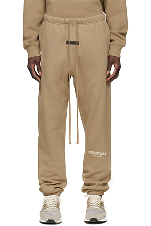 Essentials Tan Pants Lounge Cotton
