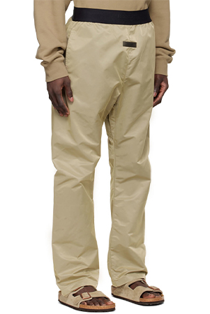 Essentials Tan Nylon Lounge Pants