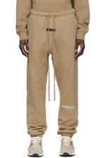 Essentials Tan Pants Lounge Cotton